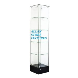 Frameless Tower Case With Front Swing Door