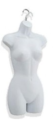 Female Mannequin Hanging Torso White