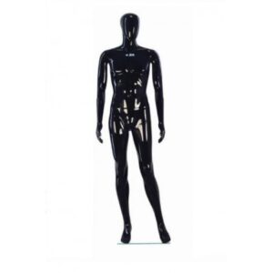 High Glossy Male Mannequin Black