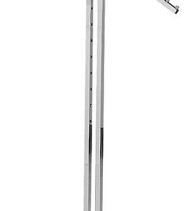 Two Way Clothing Rack With Two 8 Ball Slant Arms