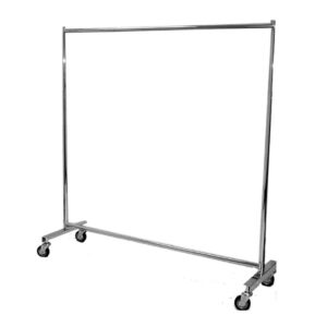 HEAVY DUTY Single Bar Clothing Rack