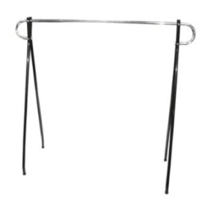Single Bar Black Beauty Clothing Rack