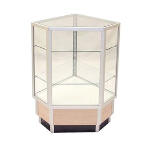 Aluminum Full Vision Glass Corner Filler